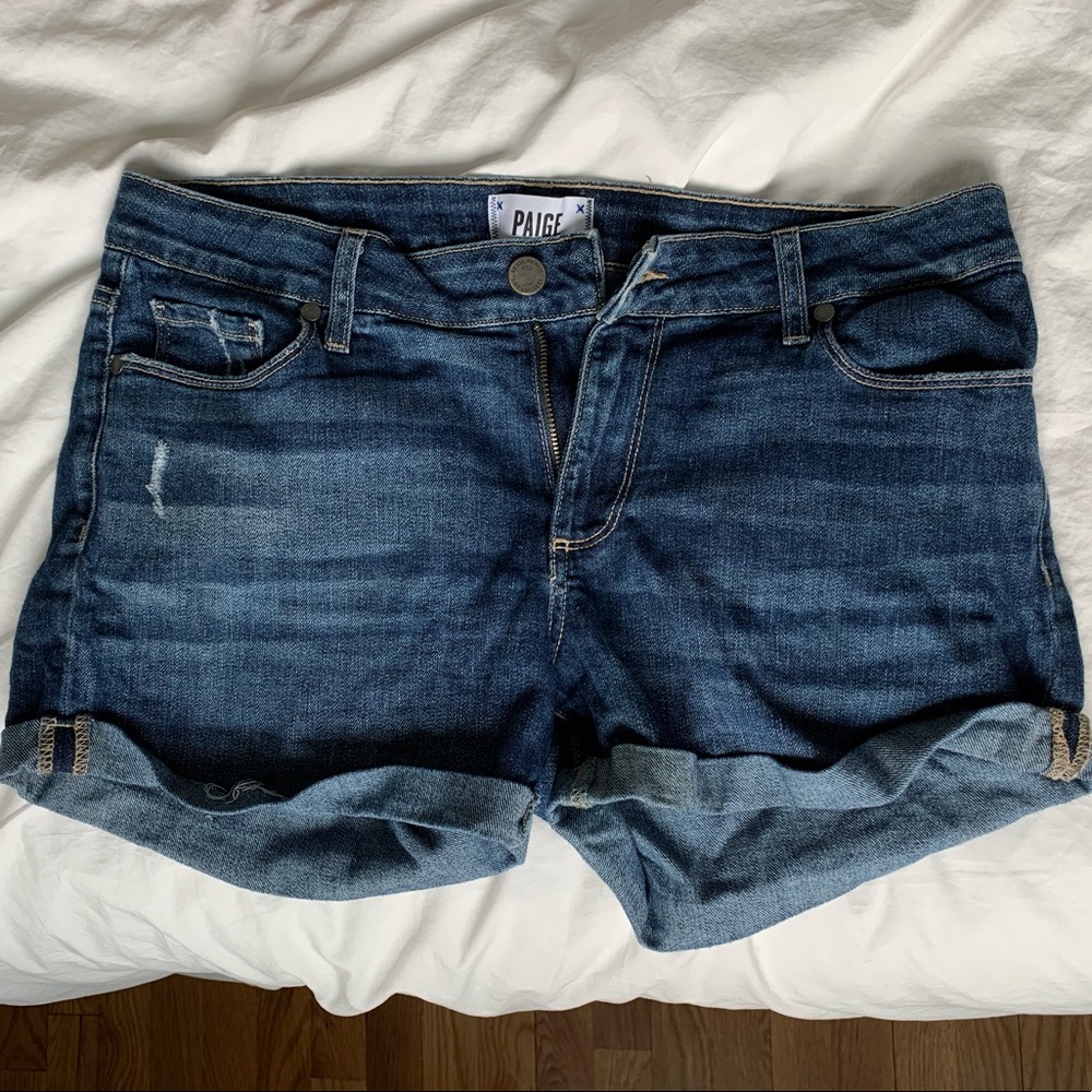 Paige denim jean shorts size 27